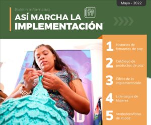 Descarga La Edición De Mayo De "Así Marcha La Implementación" Del Acuerdo De Paz