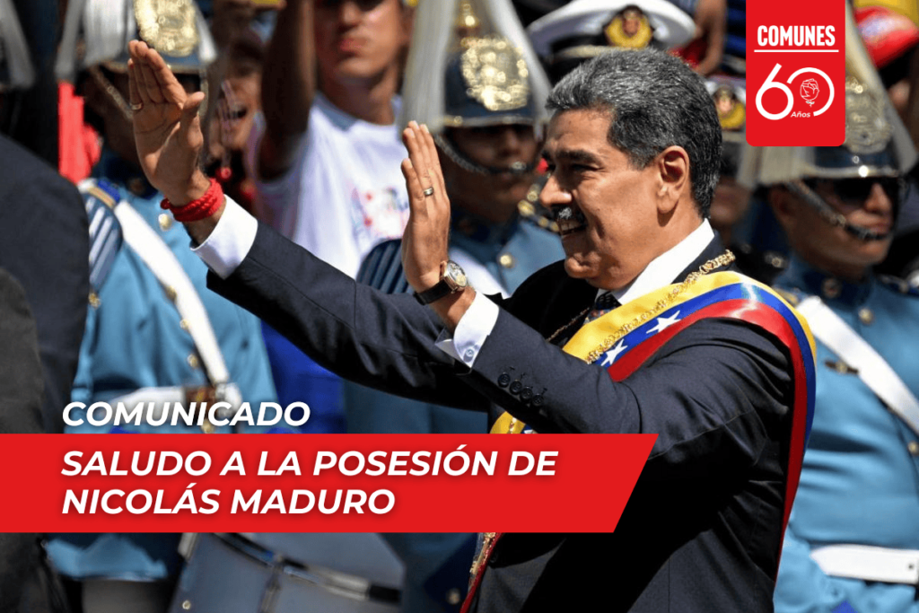 Saludo Posesión Nicolás Maduro