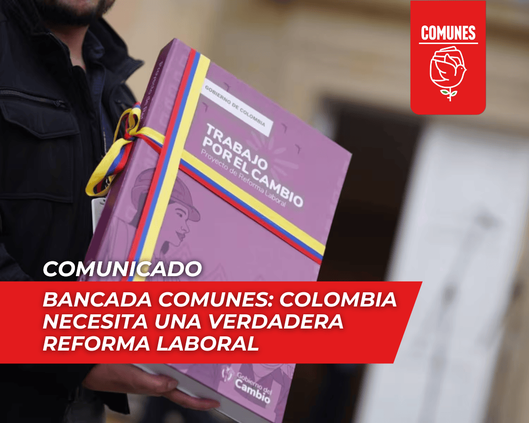 Comunicado Comunes Reforma laboral